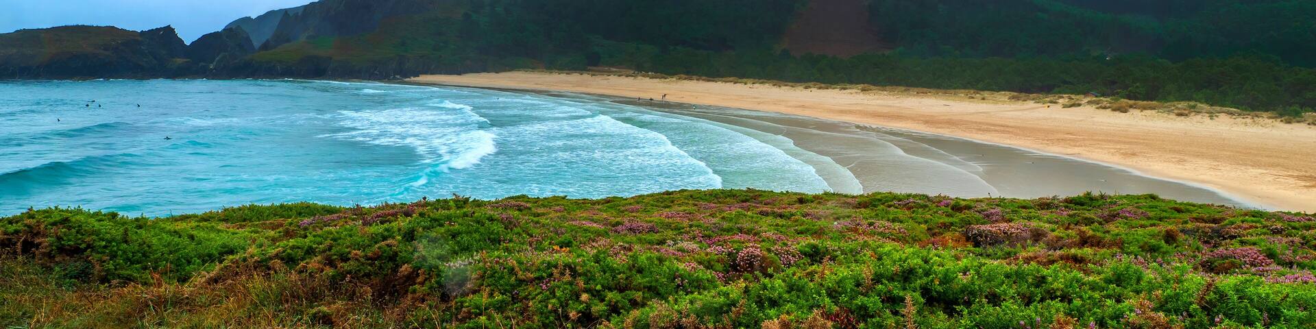 Beach of Esteiro, Mañón, La Coruña, Galicia, Spain, Europe
