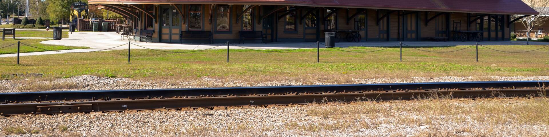 Old Hamlet NC Train Depot - Passenger terminal for Amtrak service. Listed as a historic place.