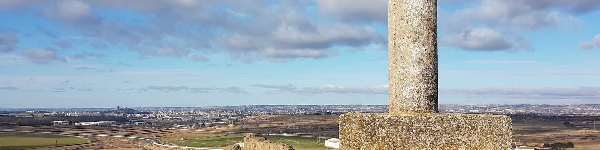 Cim del Tossal de Moradilla a la comarca del Segrià