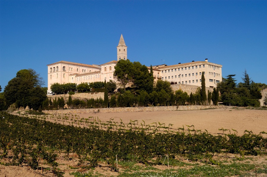 Monastery of Santa Maria de Bellpuig de les Avellanes, Os de Balaguer,Lleida province, Spain