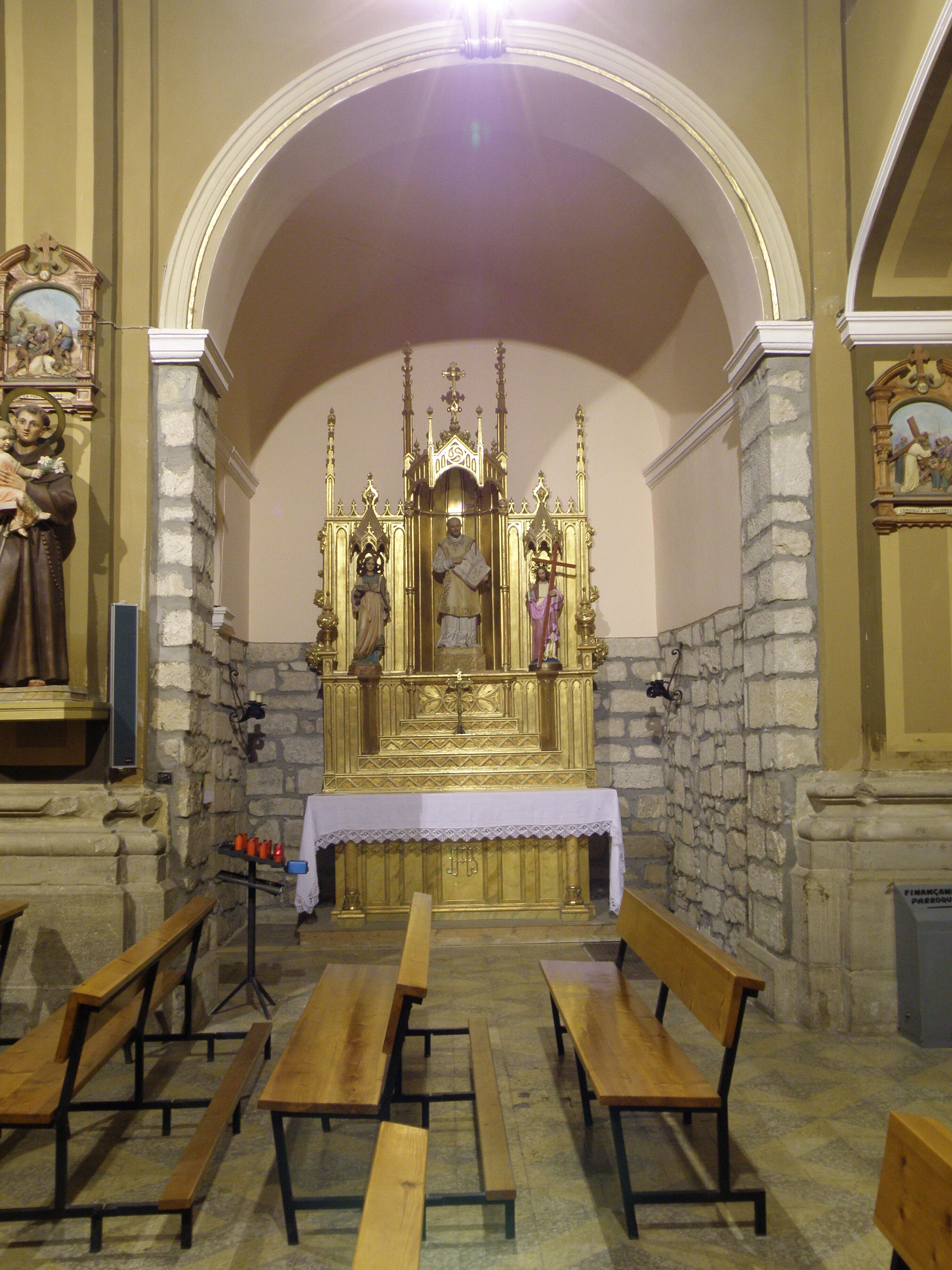 Església de Sant Salvador. Golmés, Pla d'Urgell.