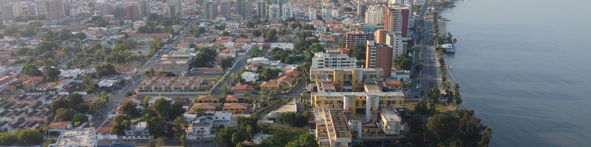 A view of LecherĂa, where Venezuela's rich live