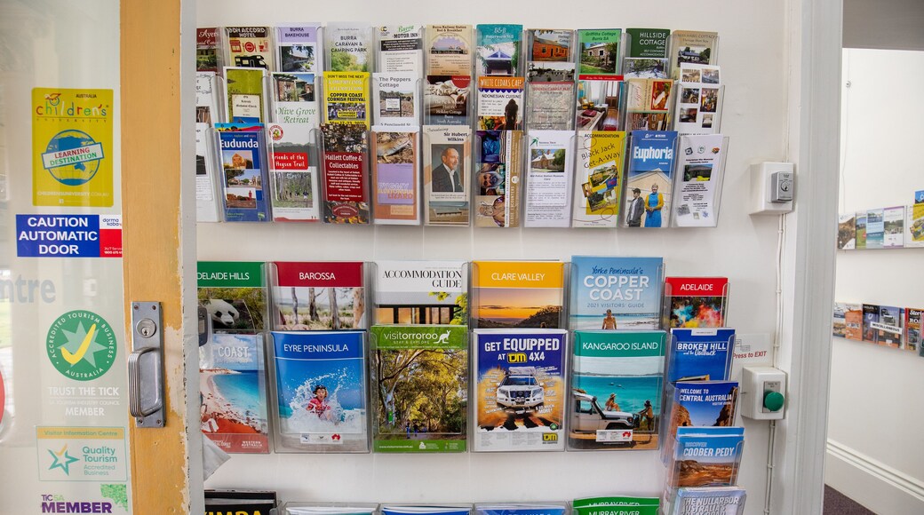 Burra Visitor Centre featuring interior views