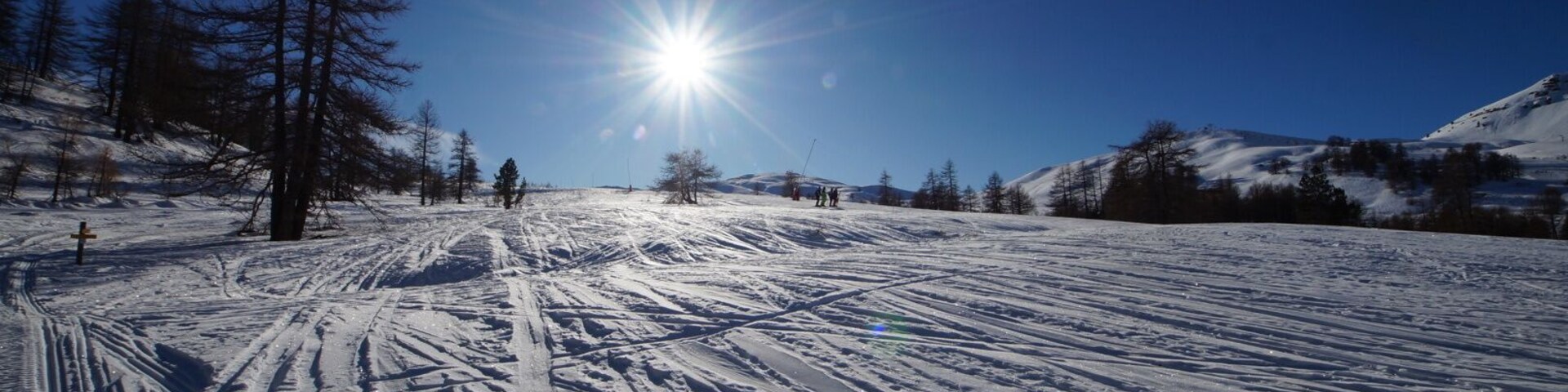 Perfect weather for being in the mountains.