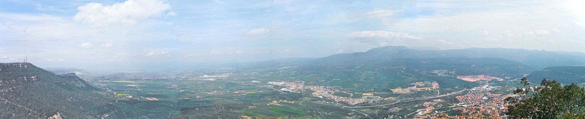 Panorama des de Puigsagordi