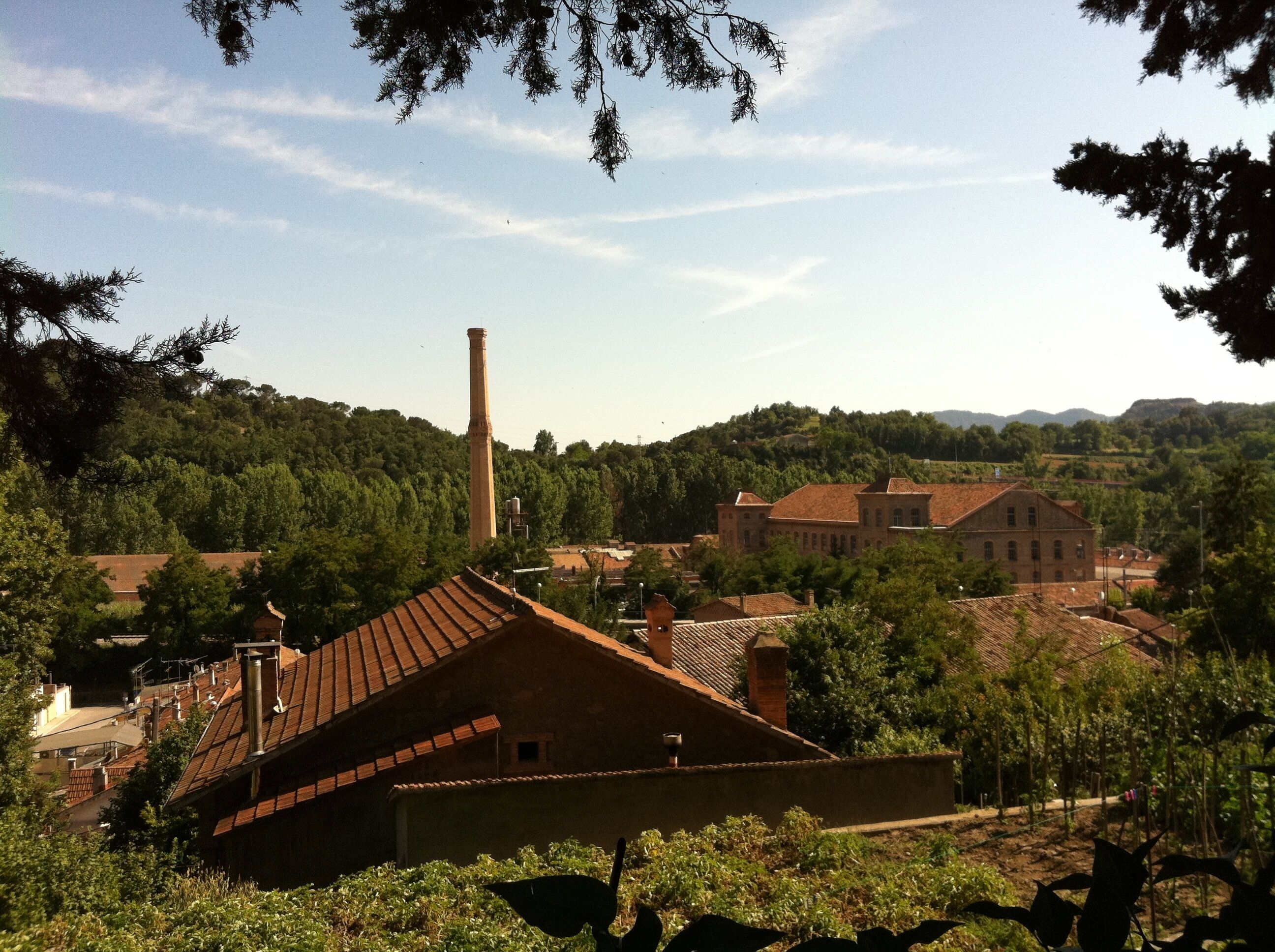 Borgonyà was a former industrial colony in the margin of the river Ter, in Osona, Catalonia