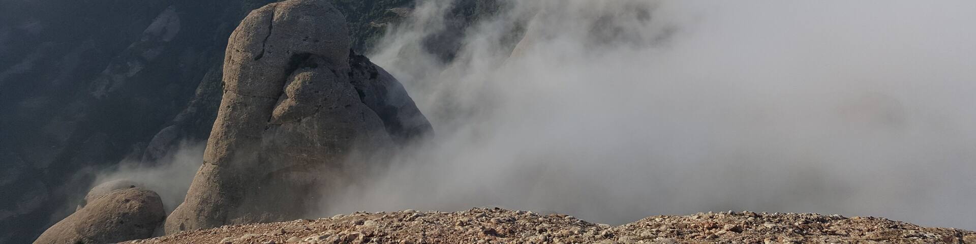 Muntanya de Montserrat - Vistes des del cim de L'elefant, o Roca de Sant Salvador