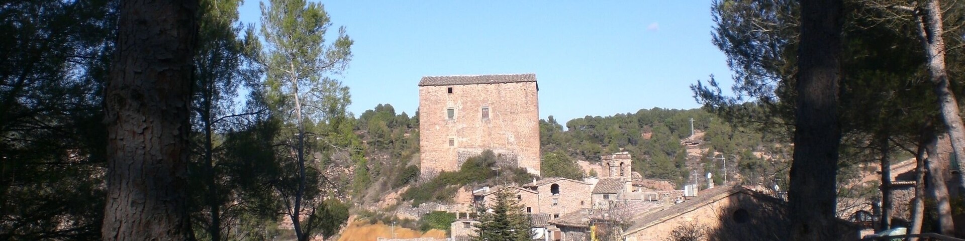 Castell de Rajadell (desembre 2011)