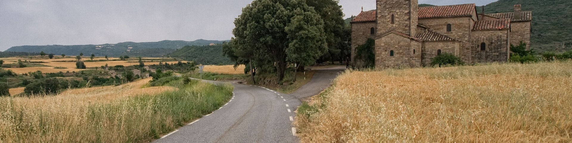 Sant Andre church of Aguilar de Segarra (Catalonia, Spain)