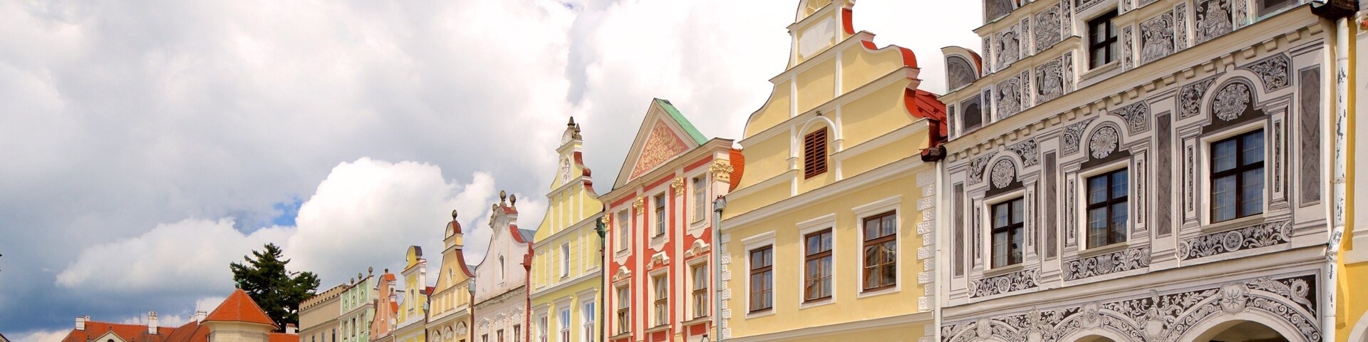 Telc que incluye una ciudad