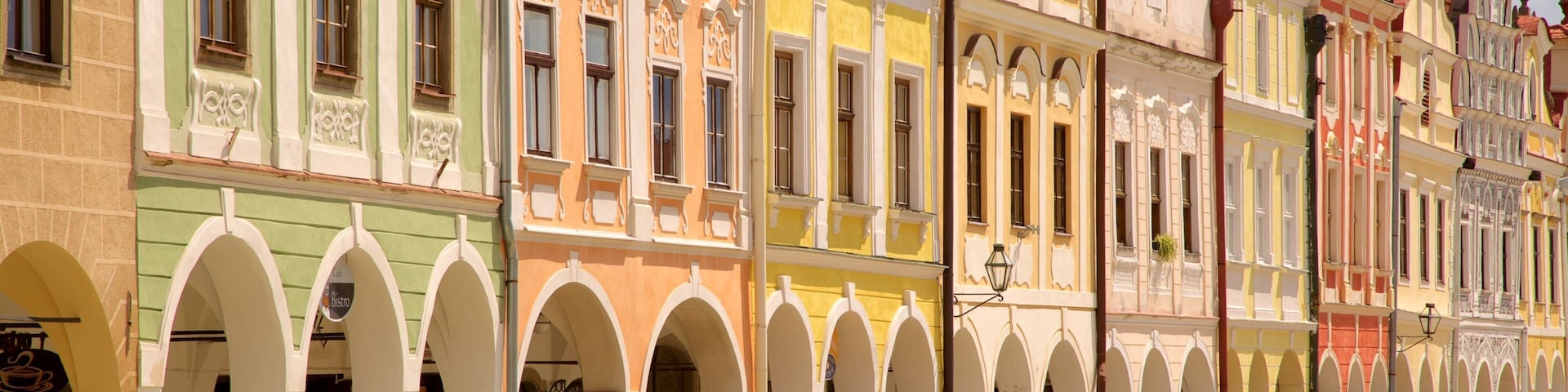 Telč que inclui uma cidade