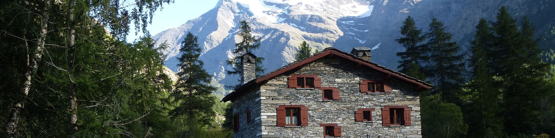 vue depuis la route vers bessans