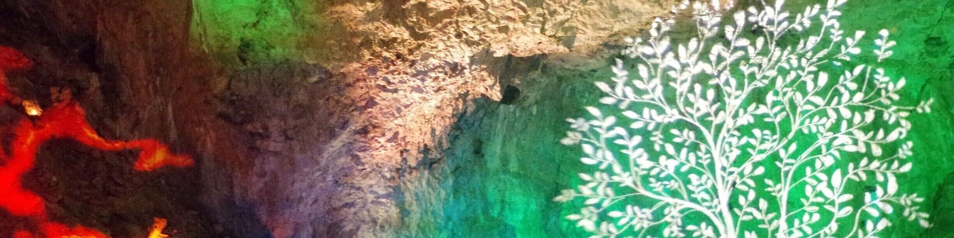 The last part of the tour is a visit to a large room, where you'll see a light and sounds show.. it's well done