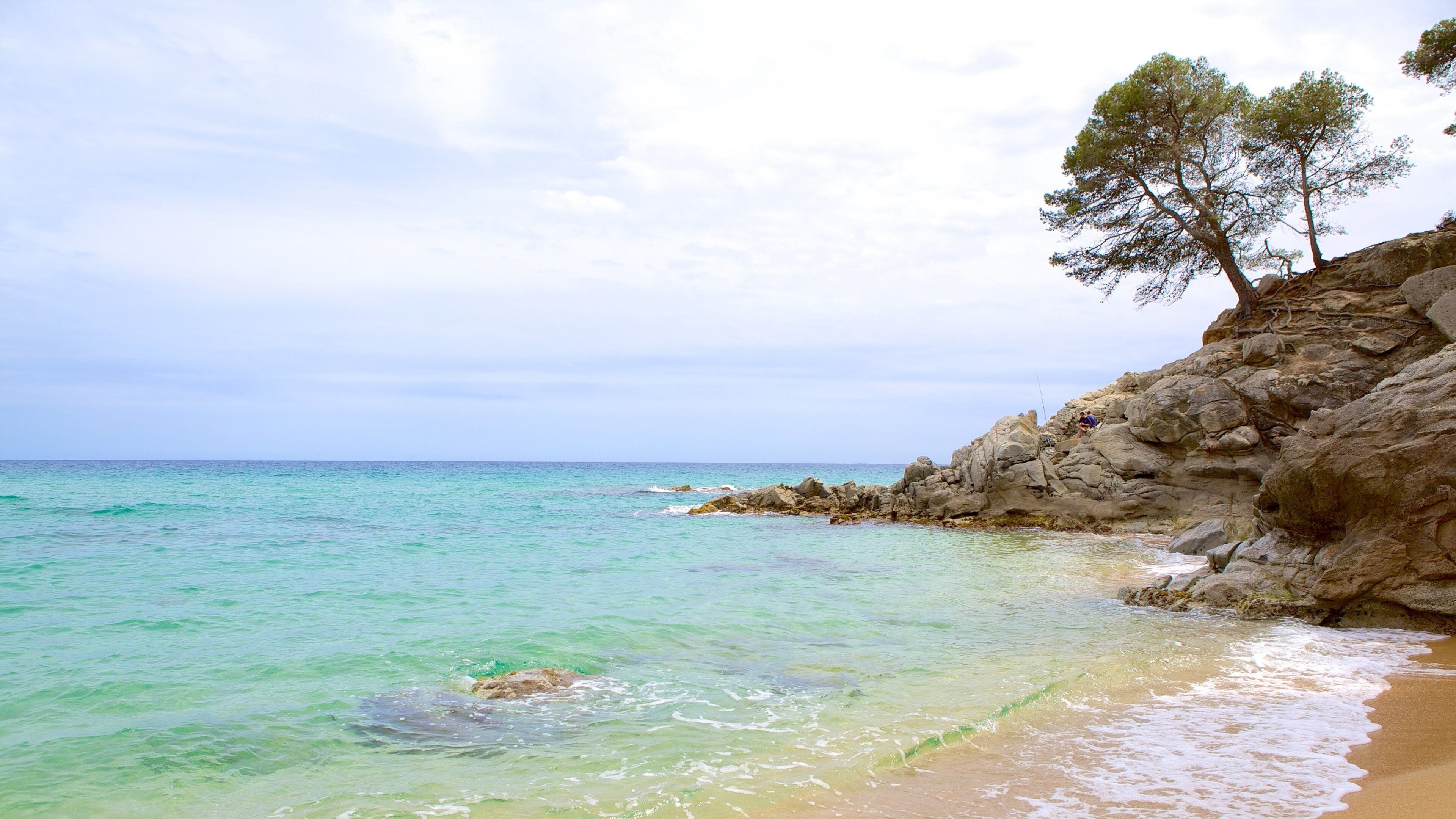 Treumal Beach featuring general coastal views, a sandy beach and rocky coastline