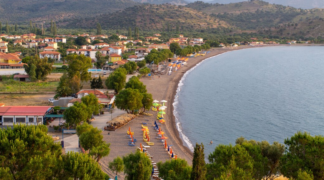 Beach of Anaxos Skoutarou, Lesbos, Greece