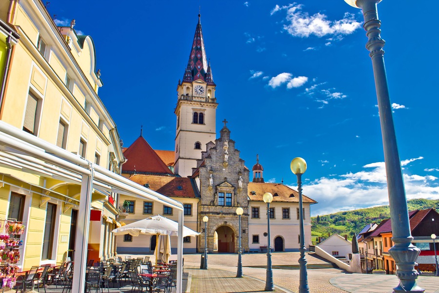 Marija Bistrica marianic sanctuary in Croatia