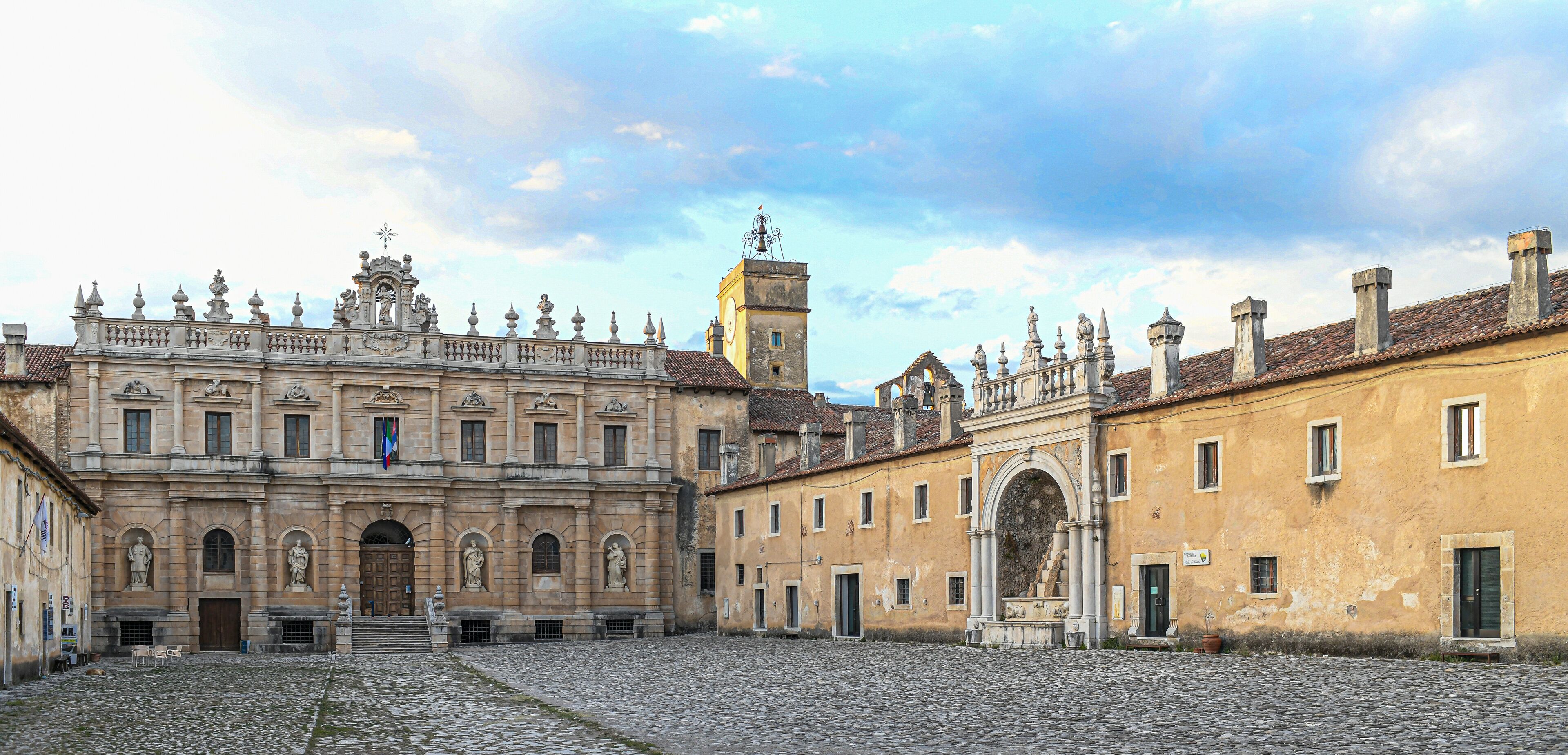 Castellabate historiske sentrum