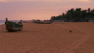 Beautiful view of a beach in Grand-Popo, Benin