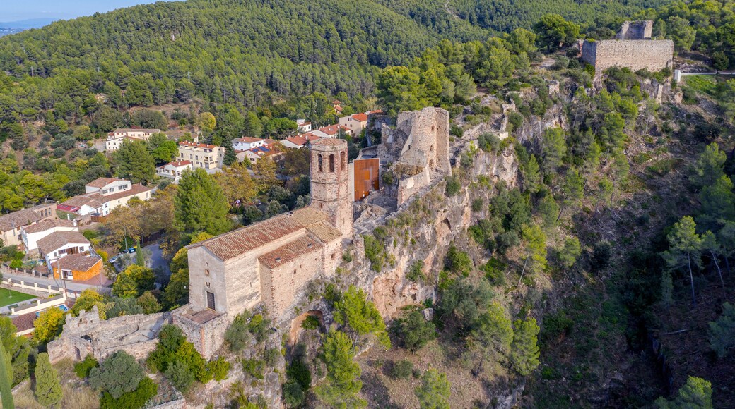Gelida Castle in the province of Barcelona Spain
