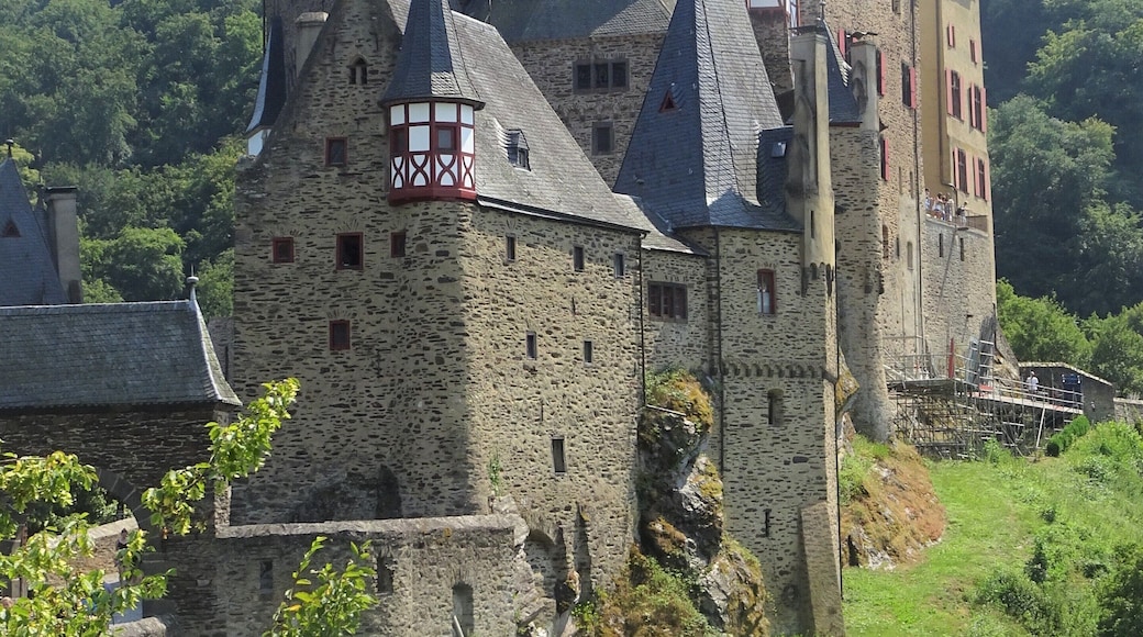 Eltz Castle, never affected by wars, has been owned by the Eltz family from the 9th century until today. Its architecture has no comparison and many of the original furnishings of the past 8 centuries still remain in place. The castle towers high on a large rock, but is still in a valley. It is surrounded by the Eltz Forest, a nature reserve full of rare fauna and flora. #TroveOnTuesday #Trovember #History