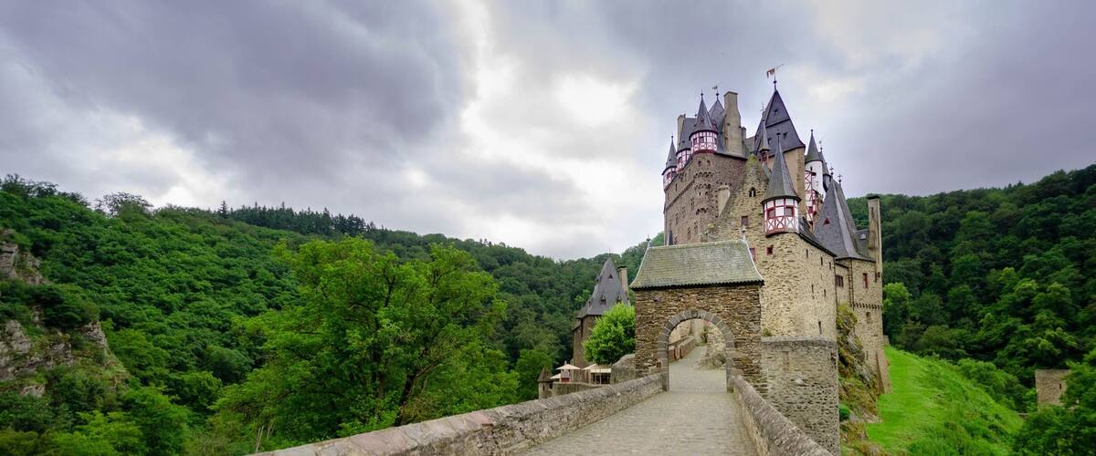 Burg Eltz - has 850 years of history. Still in possession by the Eltz family.