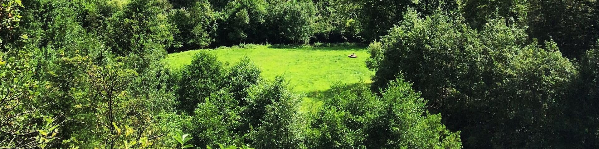 A short hike towards the castle ends with a dramatic view. Not to be missed!