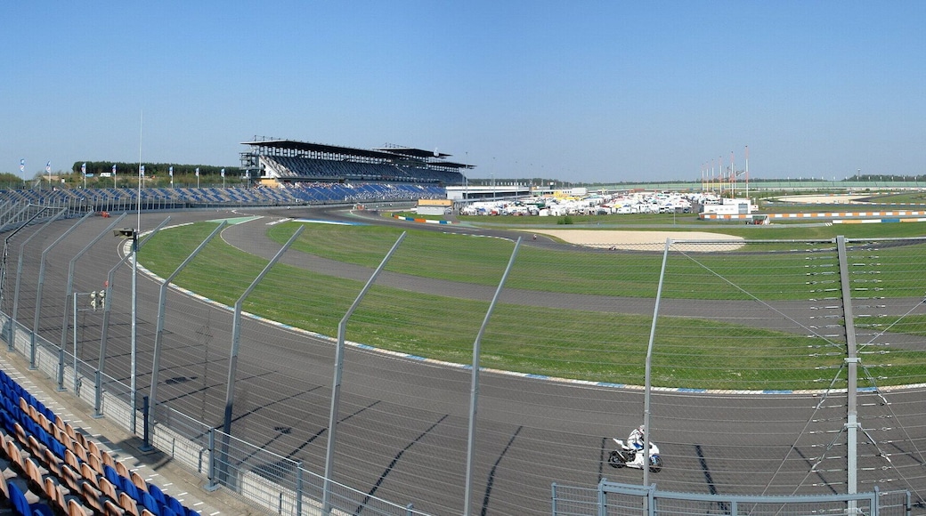 EuroSpeedway Lausitz, panoramic view, Turn 3