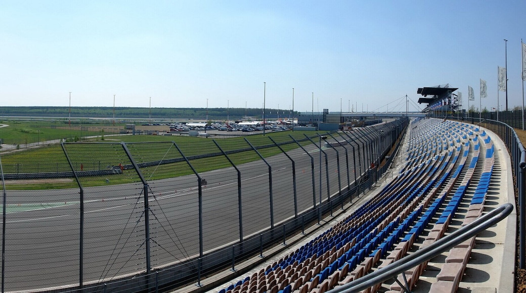 EuroSpeedway Lausitz, Panoramic view, Turn 3