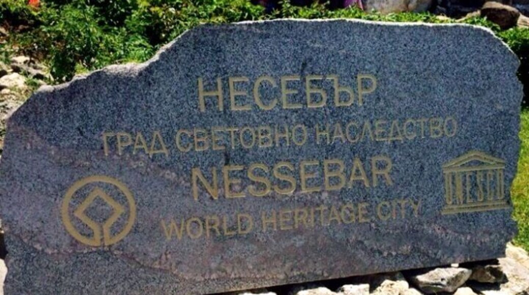 A shirt boat trip over from Bulgaria main town to Nessebar #worldheritagesite