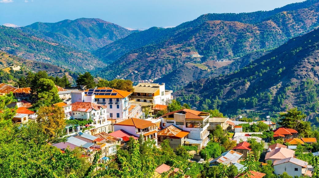 Pedoulas village on Cyprus