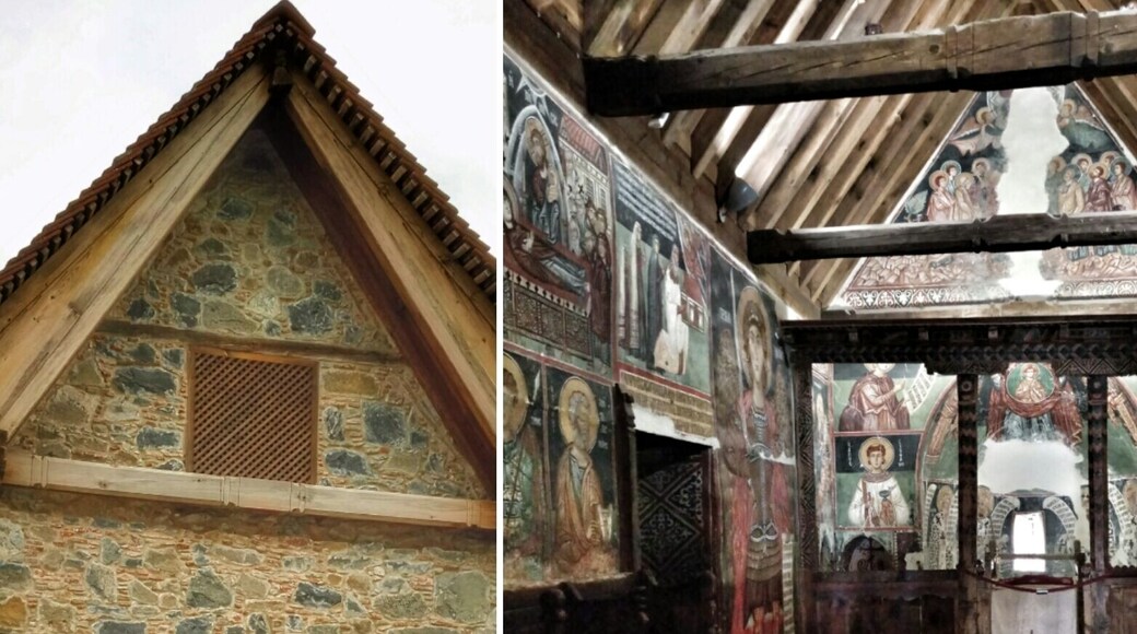 One of the UNESCO listed painted churches - The Church of Archangel Michael.