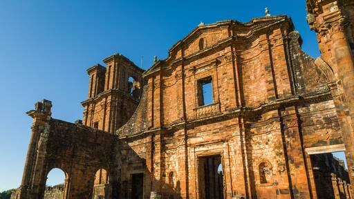 Part of the UNESCO site - Jesuit Missions of the Guaranis: Church, Ruins of Sao Miguel das Missoe, Rio Grande do Sul, Brazil.; Shutterstock ID 1146484697; Purchase Order: -