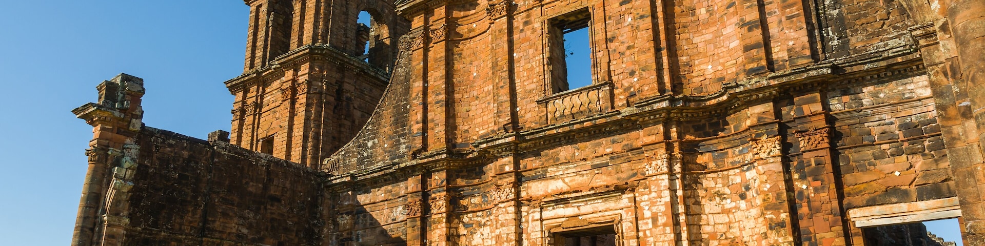 Part of the UNESCO site - Jesuit Missions of the Guaranis: Church, Ruins of Sao Miguel das Missoe, Rio Grande do Sul, Brazil.; Shutterstock ID 1146484697; Purchase Order: -