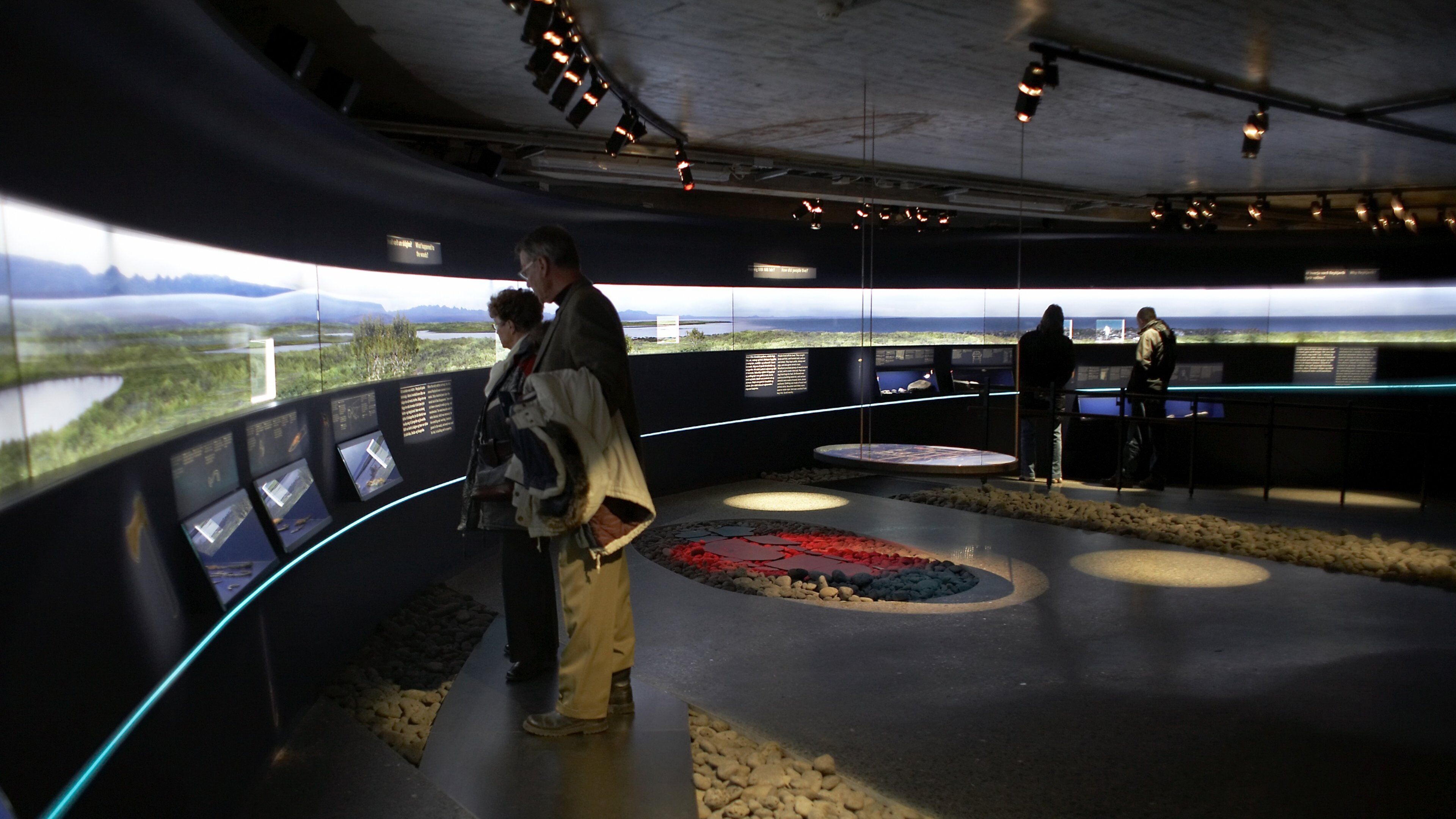 Reykjavik City Museums showing interior views