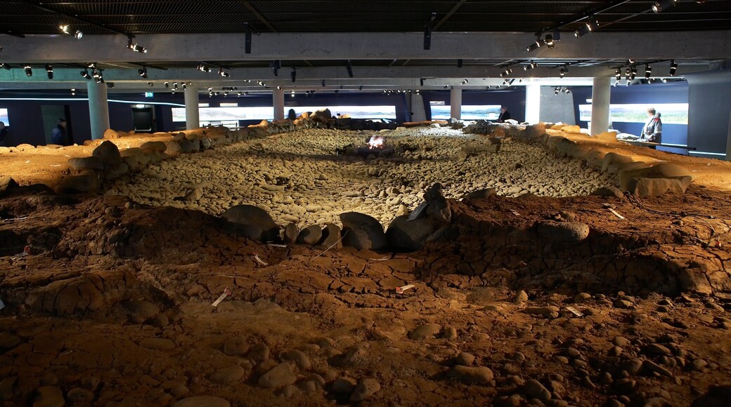 レイキャビーク シティ ミュージアム, レイキャヴィーク, アイスランド 表示 屋内の眺め