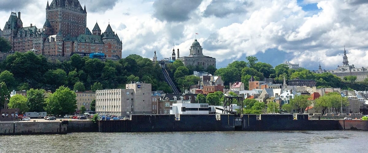 Chateau Frontenac and Lower Quebec