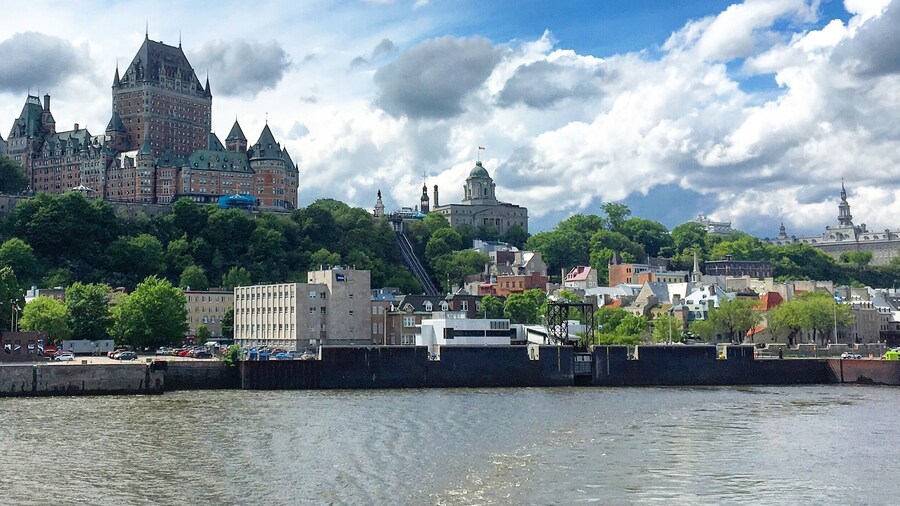 Chateau Frontenac and Lower Quebec