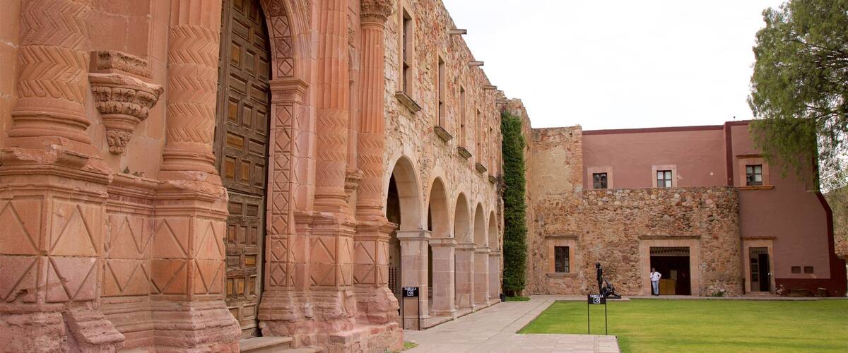 Rafael Coronel Museum which includes a park and heritage elements