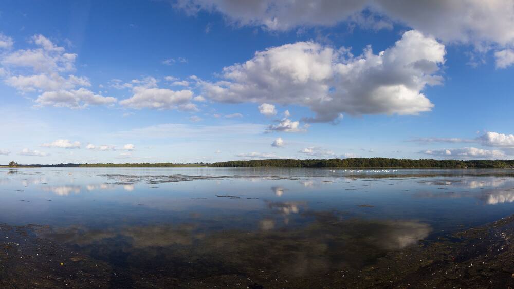 View of fjord near Holbaek, Denmark