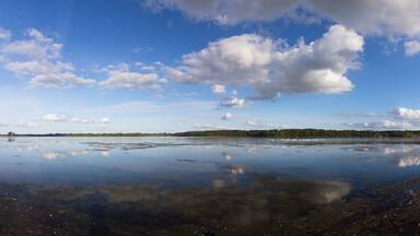 View of fjord near Holbaek, Denmark