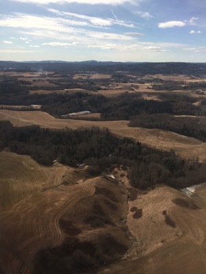 Nearing Oslo Norway.