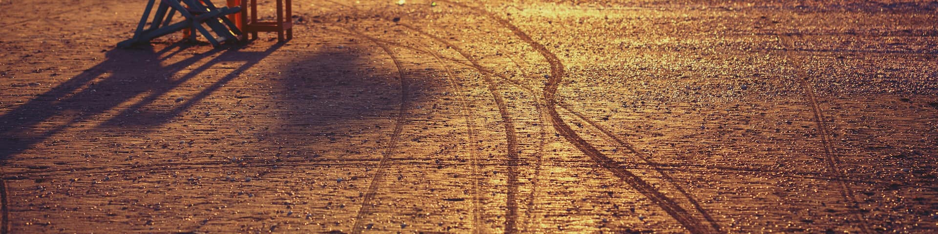 Beach chairs and tables, Ras Elbar, Damietta, Egypt.