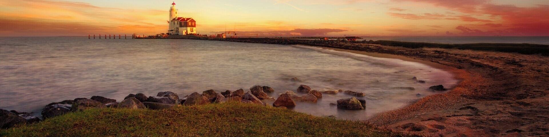Tiny Village - Lighthouse is a long walk
Its a tiny village life, and you would enjoy it if you like the rural Holland. But the show-piece attraction is a good three quarters of and hour walk one way. The lighthouse and the view it offers is nice, but its nicer if you were able to bike around.