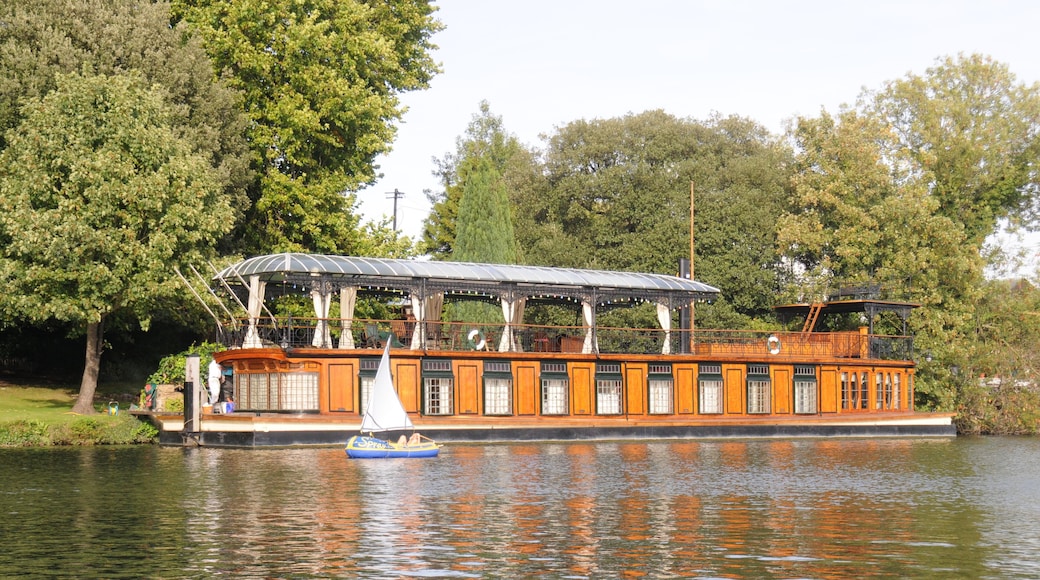 Recording studio at Hampton Court on the Thames
