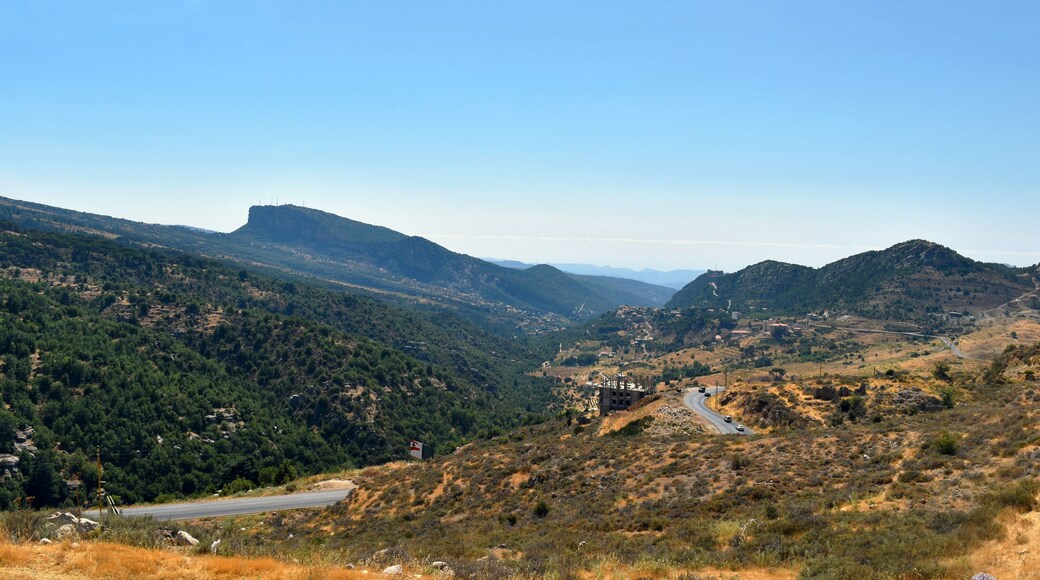 the road between Amioun and Arz , Lebanon, panoramic view, Mount Lebanon