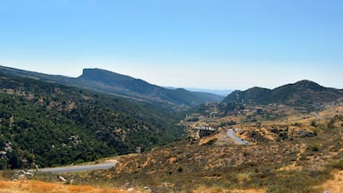 the road between Amioun and Arz , Lebanon, panoramic view, Mount Lebanon