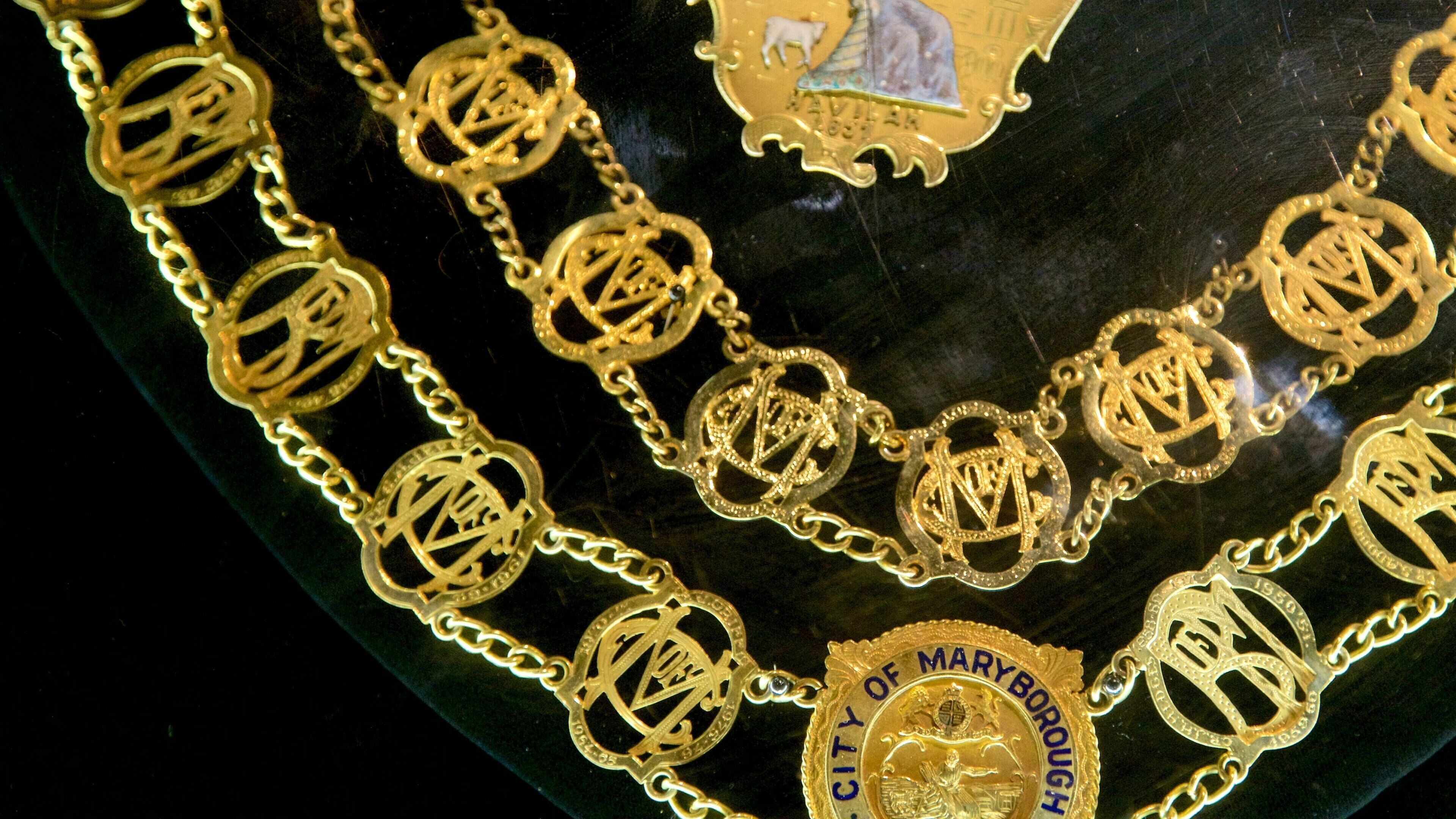 Gold Museum showing interior views