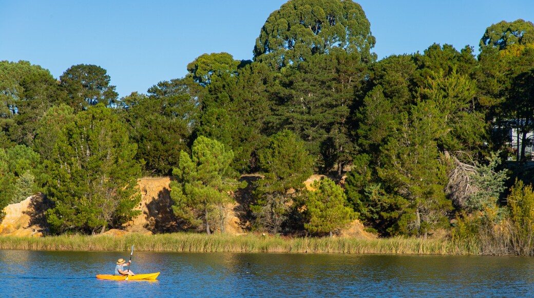 Lake Sambell showing kayaking or canoeing and a lake or waterhole