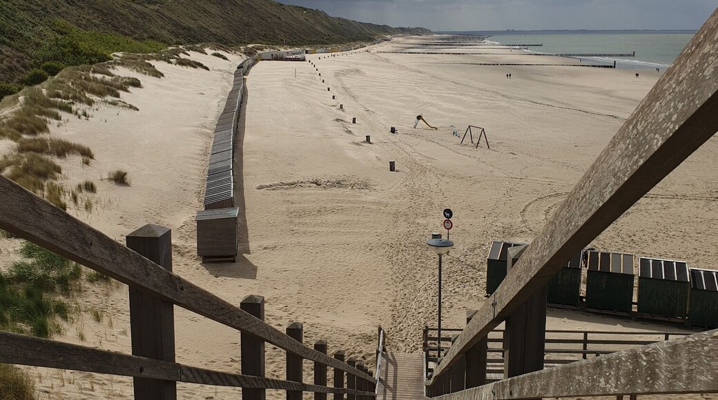 A viewpoint at Zoutelande in Zeeland Holland