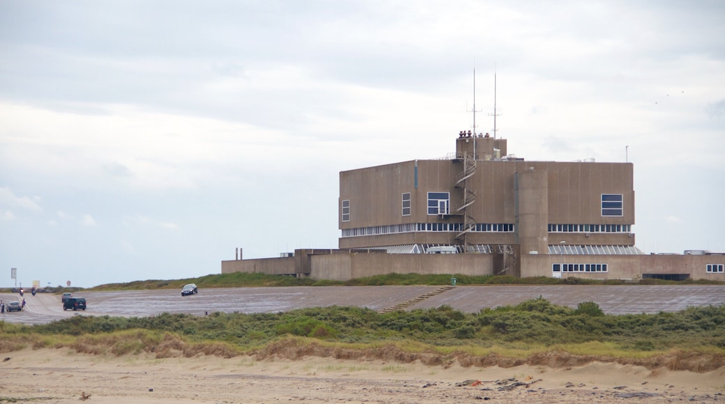 Vrouwenpolder showing a sandy beach